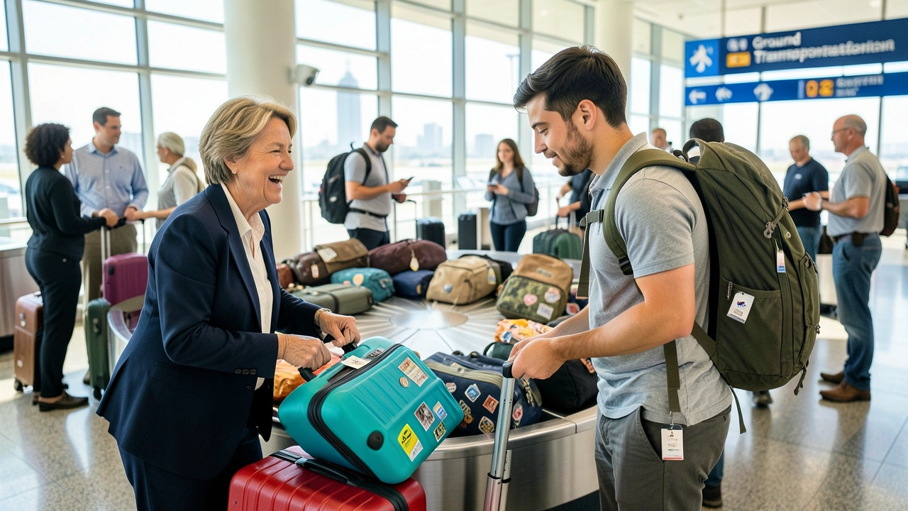 Getting Your Luggage and Leaving the Airport