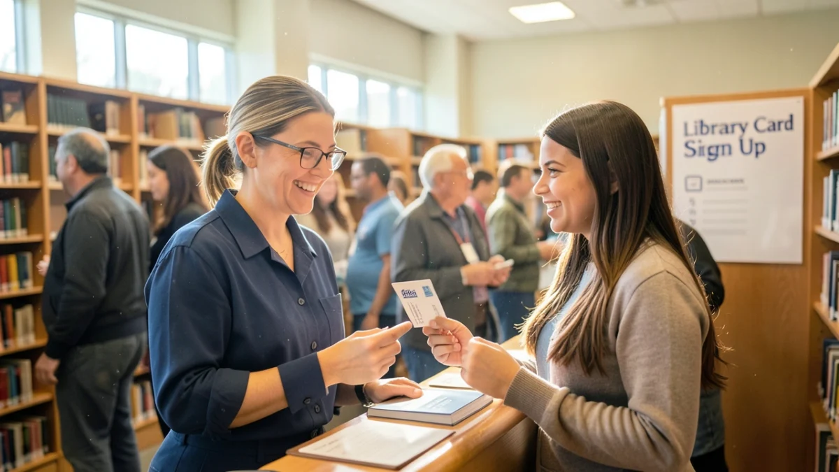 How To Get A Library Card In The Usa