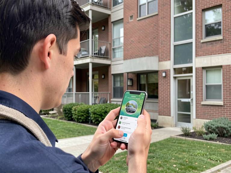 New immigrant using ride-sharing app in US city