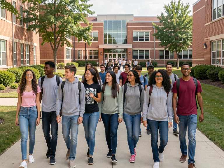 DACA recipients at a US college campus