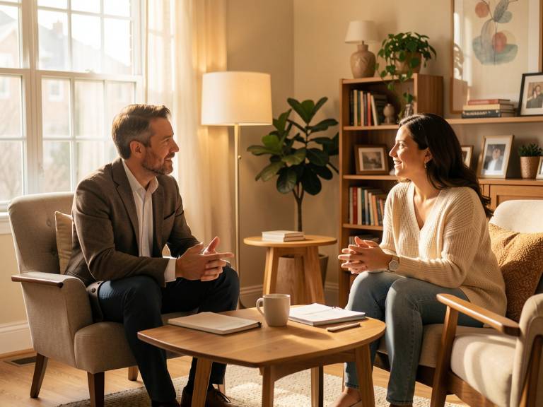 therapy session with culturally competent provider